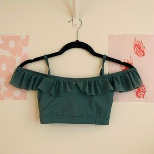 Off the shoulder dance top + free skirt - YM
